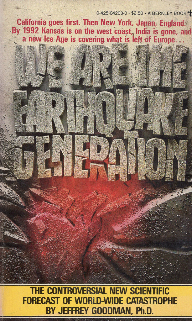 We Are The Earthquake Generation