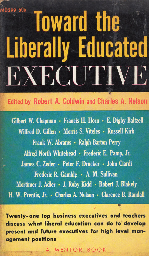 Toward the Liberally Educated Executive