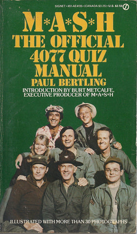 MASH The Official 4077 Trivia Manual