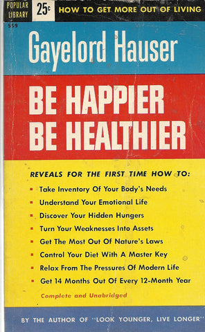 Be Happier Be Healthier