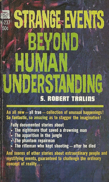 洋書 Beyond Human Understanding by Tralins Beyond Human Understanding – Vintage Bookseller