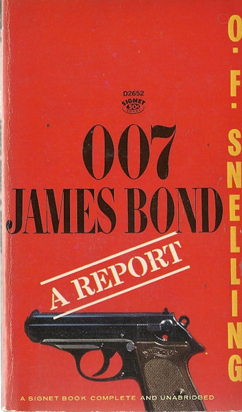 007 James Bond A Report – Vintage Bookseller