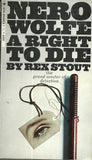 A Right to Die Nero Wolfe