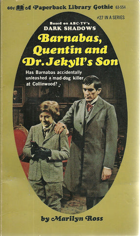 Dark Shadows 27 Barnabas Collins, Quentin and Dr. Jekyll's Son