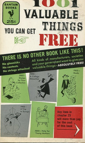 1001 Things You Can Get Free
