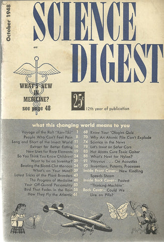 Science Digest October 1948
