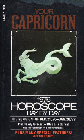 Your Capricorn 1976 Horoscope