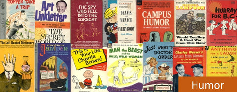 Paperback Book Humor Vintage Bookseller - Collectible, Vintage, and Used Paperback Books