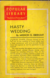 Hasty Wedding