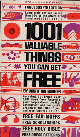 1001 Valuable Things You Can Get Free