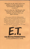 E.T. The Extra-Terrestrial