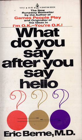 What do you say after you say hello?