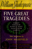 William Shakespeare Five Great Tragedies