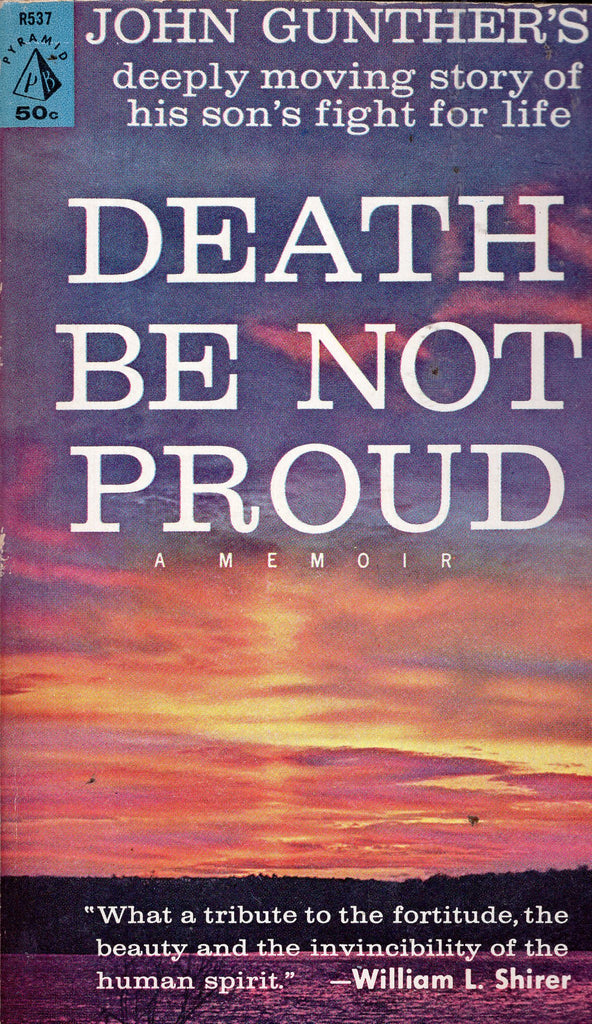 Death Be Not Proud