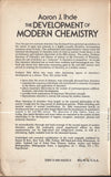 The Development of Modern Chemistry