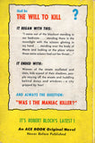 The Will to Kill
