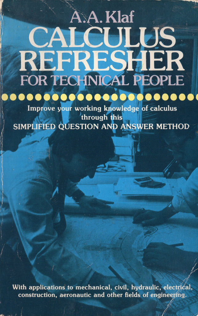 Calculus Refresher for Technical People