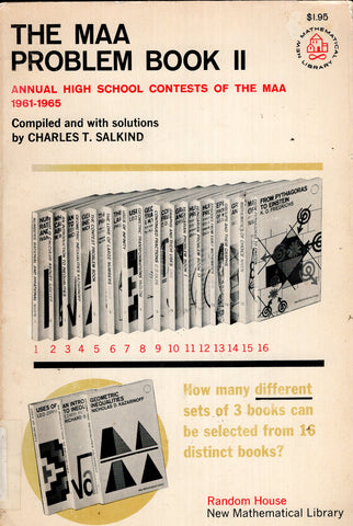 The MAA Problem Book II