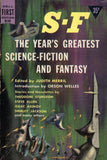 S-F The Year's Greatest Science Fiction and Fantasy