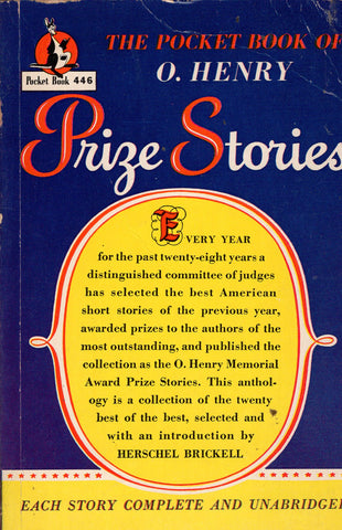 The Pocket Book of O' Henry Prize Stories