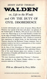 Walden and Civil Disobedience