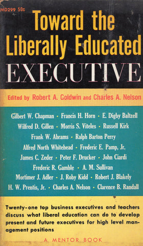 Toward the Liberally Educated Executive