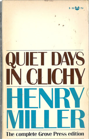 Quiet Days in Clichy