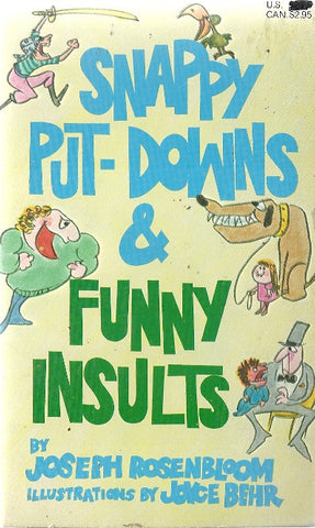 Snappy Put Downs & Funny Insults