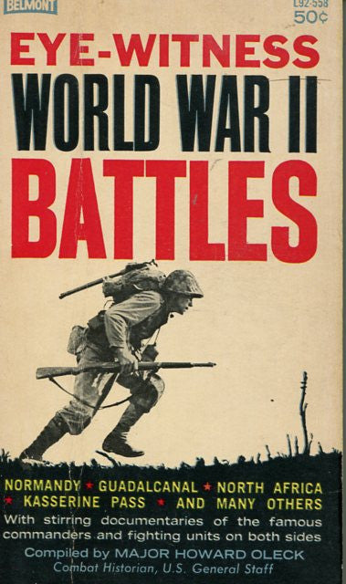 Eye Witness World War II Battles