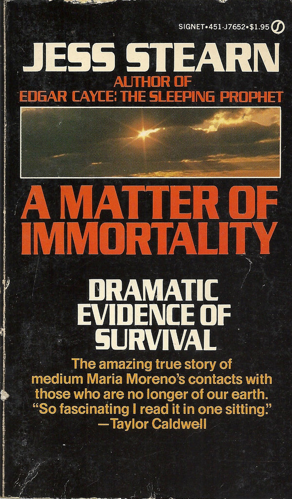 A Matter of Immortality