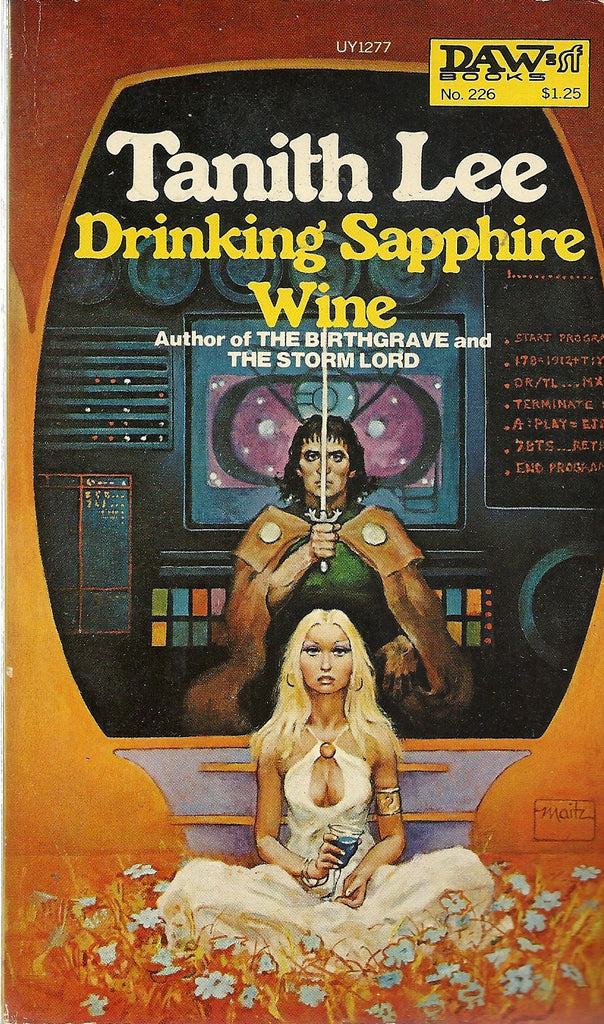 Drinking Sapphire Wine