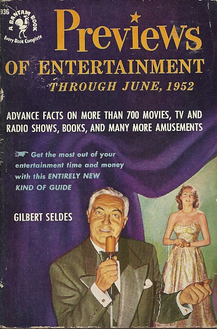 Previews of Entertainment through June 1952