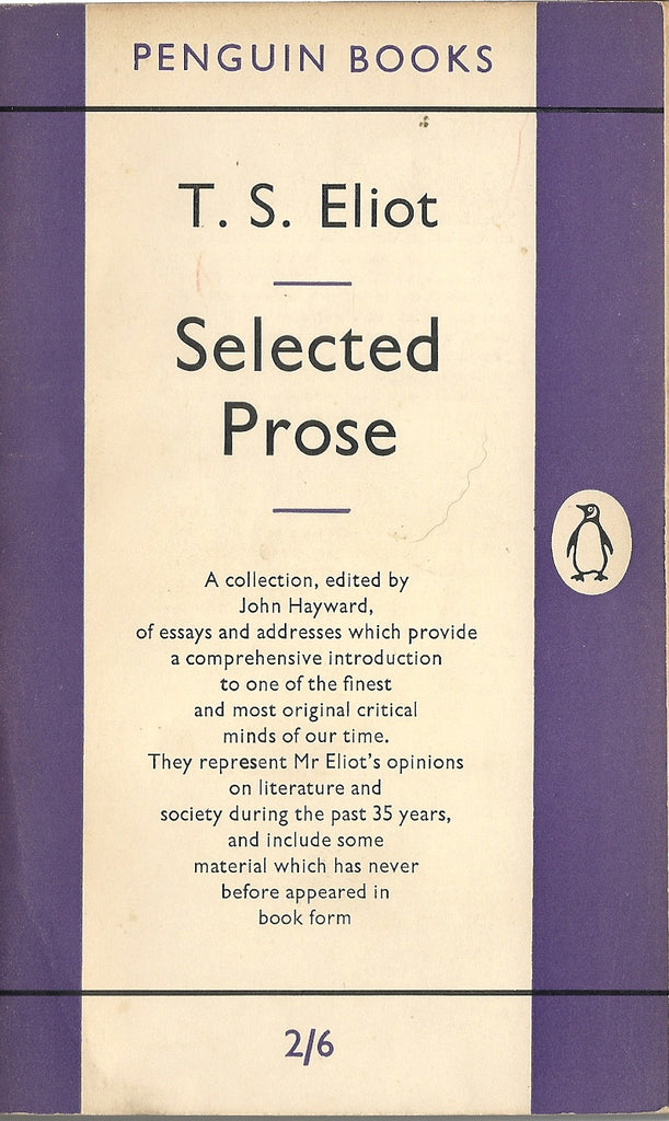 Selected Prose