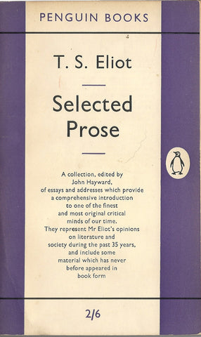 Selected Prose