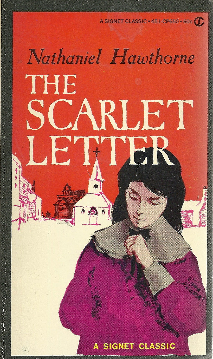 The Scarlet Letter Book Cover The scarlet letter book cover
