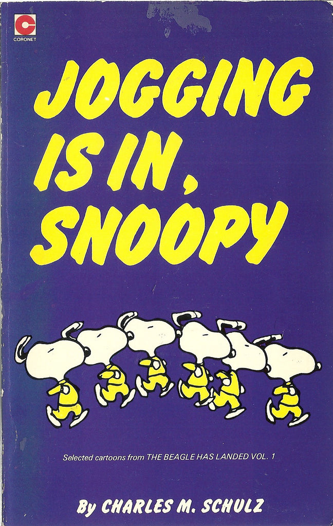 Jogging is in, Snoopy