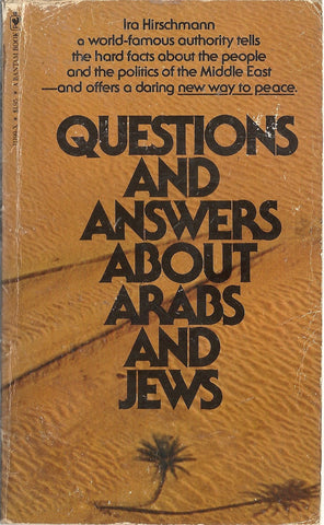 Questions and Answers About Arabs and Jews
