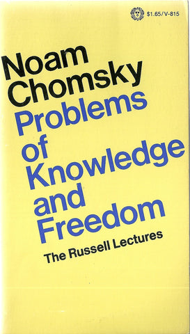 Problems of Knowledge and Freedom