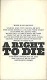 A Right to Die Nero Wolfe
