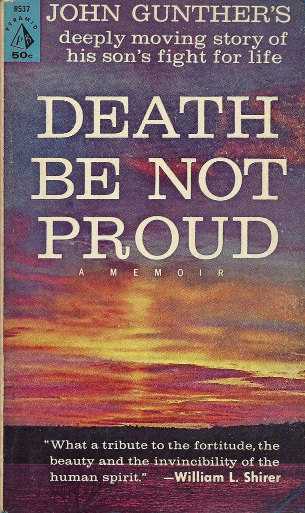 Death Be Not Proud