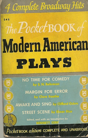 The Pocket Book of Modern American Plays