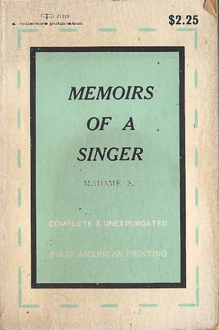 Memoirs of a Singer