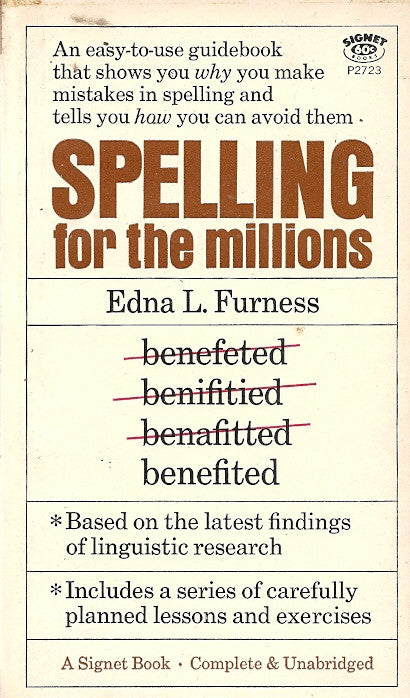Spelling for the Millions