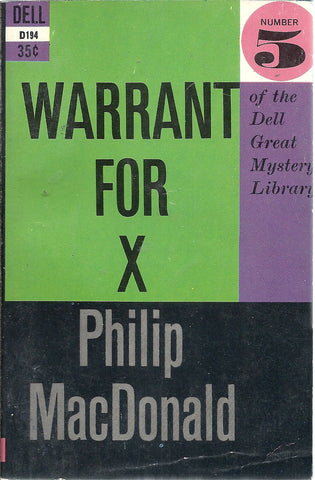 Warrant for X