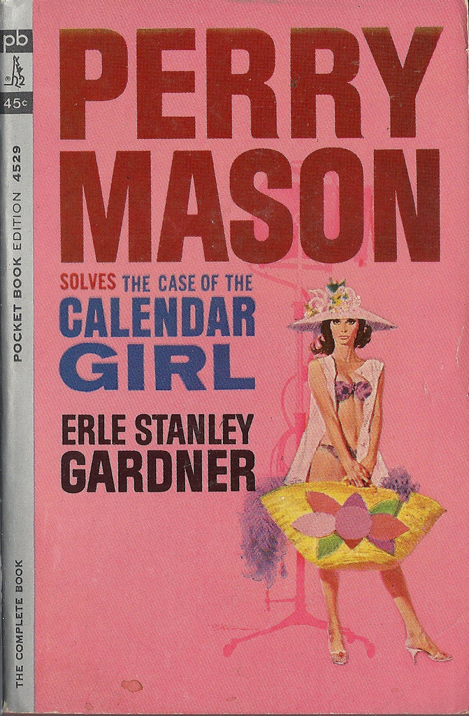 Perry Mason Solves The Case of the Calendar Girl Vintage Bookseller