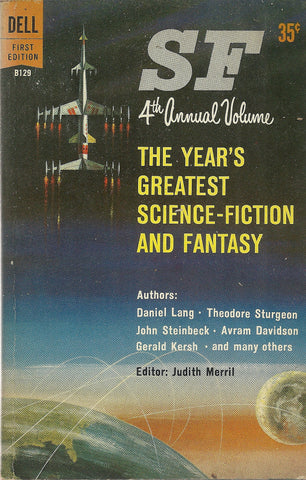 The Year's Greatest Science Fiction and Fantasy 4th Annual Volume