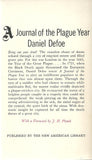Journal of the Plague Year