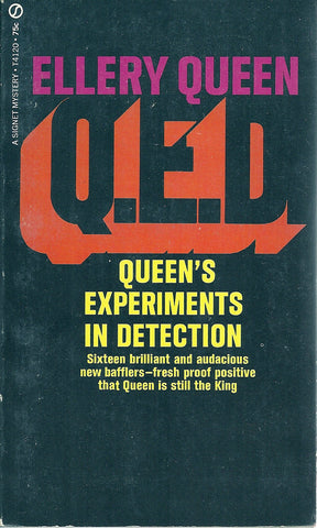 Ellery Queen Q.E.D.