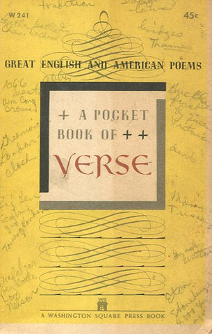 A Pocket Book of Verse