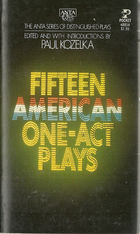 Fifteen American One-Act Plays